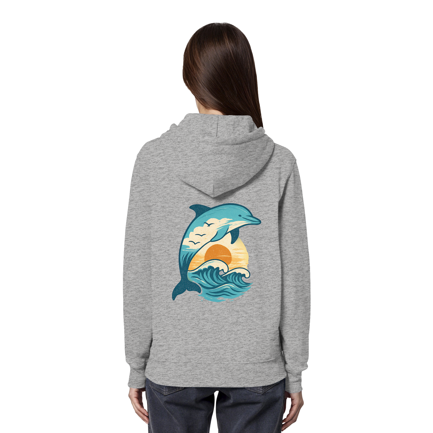 Delfin – Spirit of Joy - Organic Hoodie