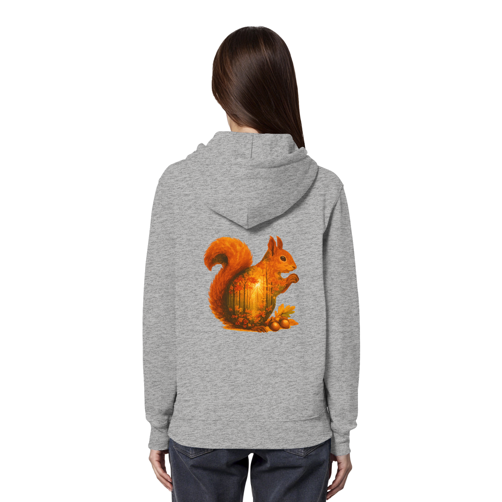Eichhörnchen – Spirit of Energy - Organic Hoodie