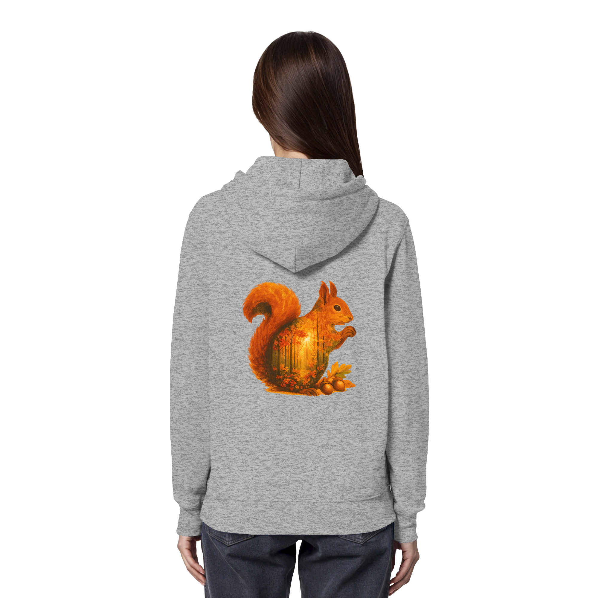 Eichhörnchen – Spirit of Energy - Organic Hoodie