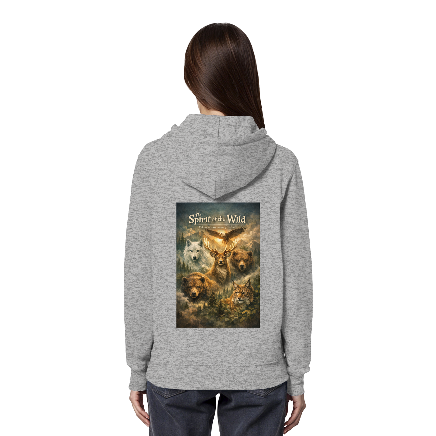The Spirit of the Wild - Organic Hoodie