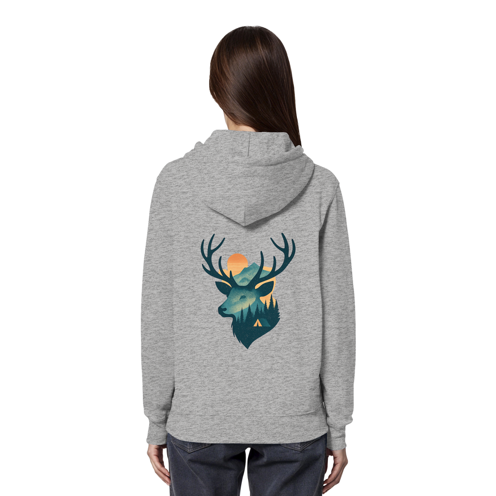 Hirsch – Spirit of Strength - Organic Hoodie