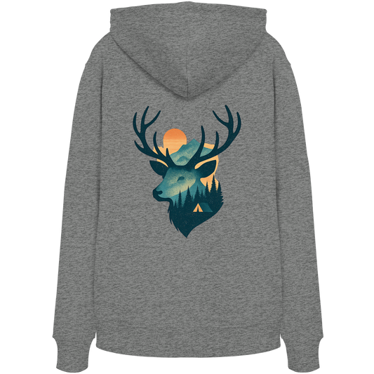 Hirsch – Strength of the Wild - Organic Hoodie