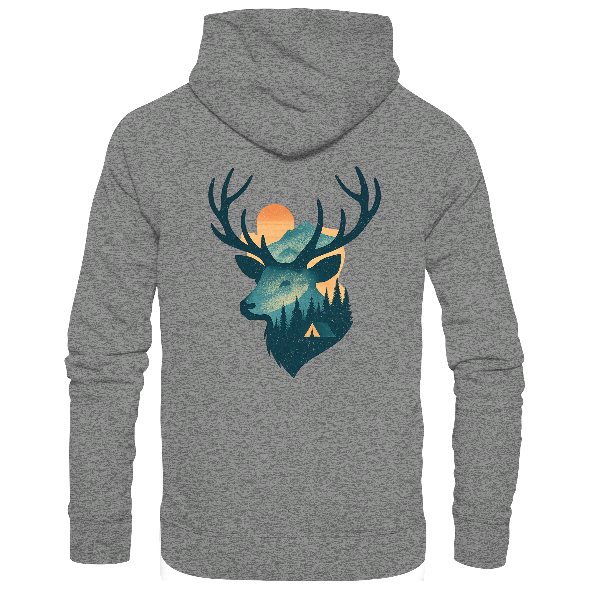 Hirsch – Spirit of Strength - Organic Hoodie