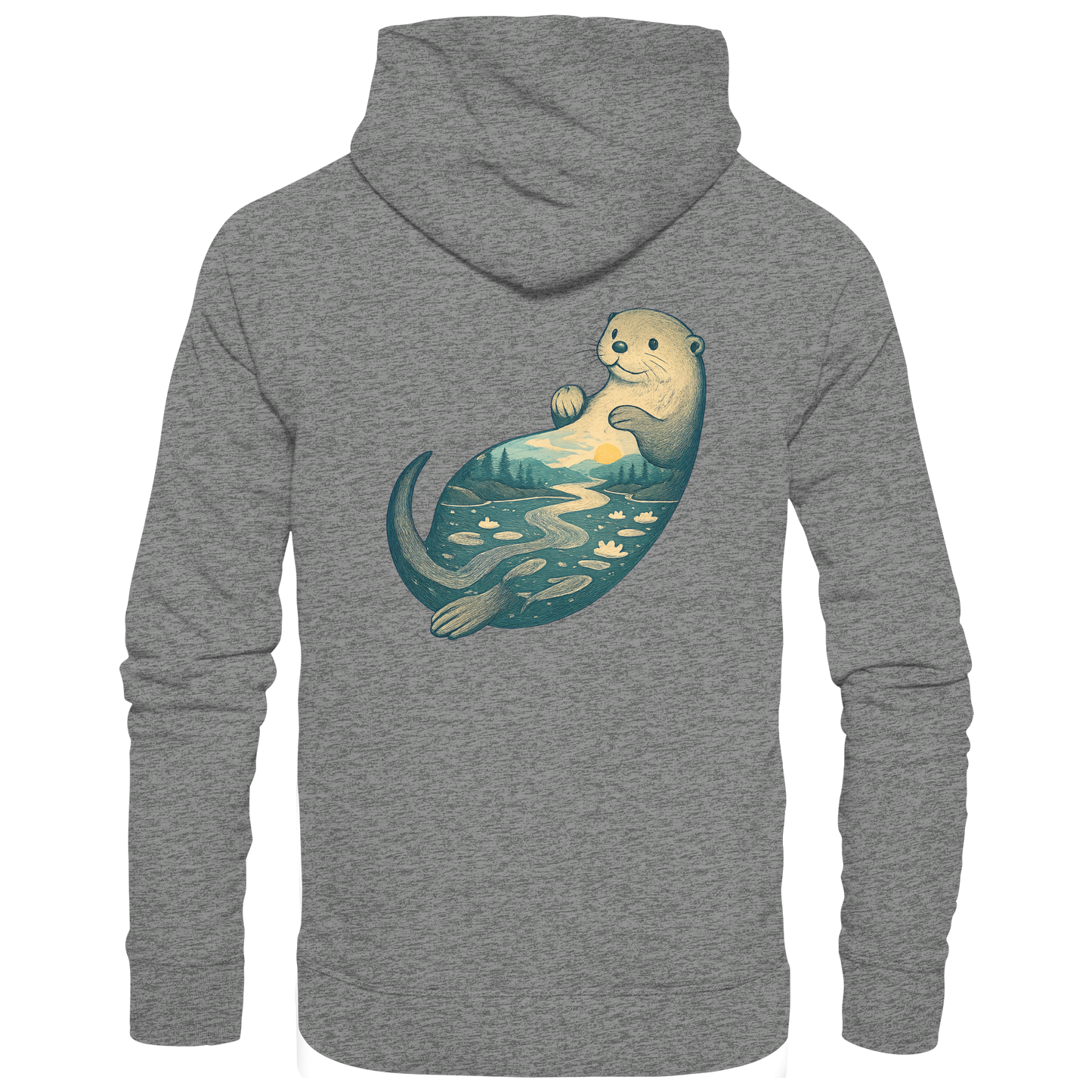 Otter – Spirit of Playfulness - Organic Hoodie