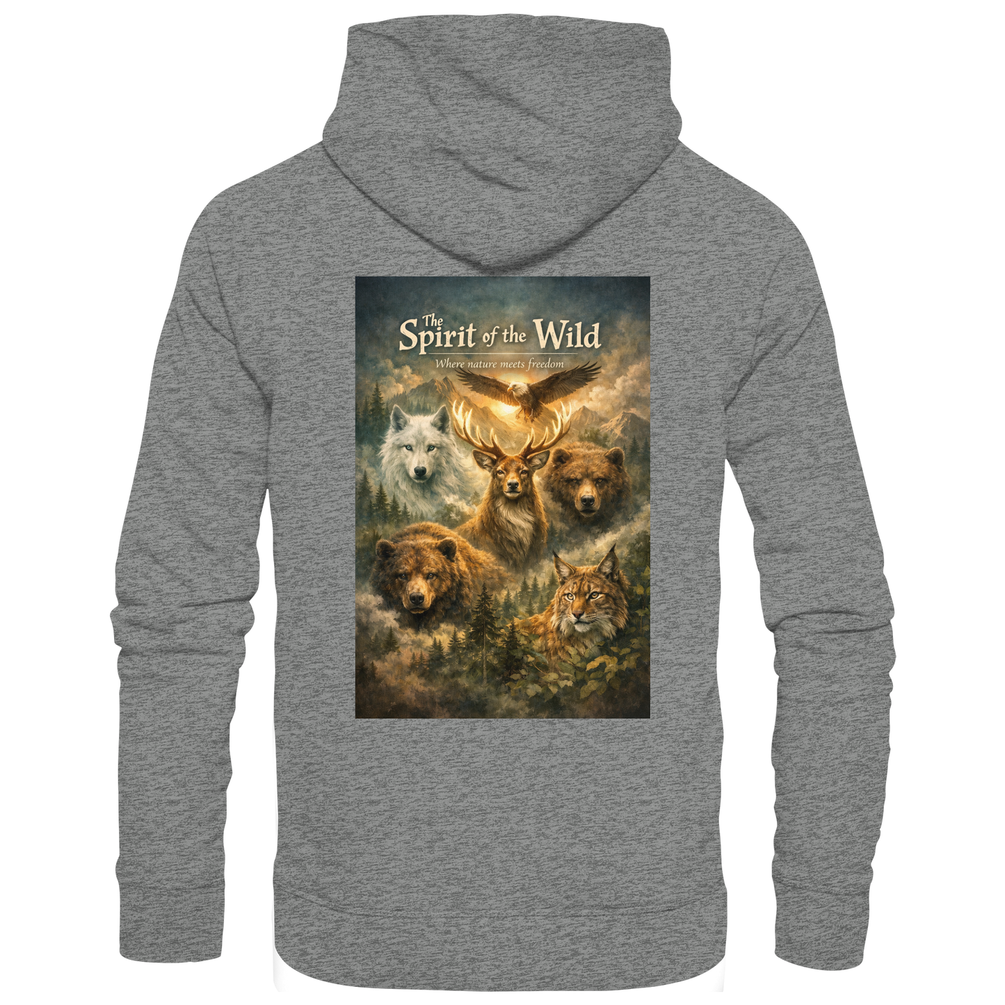 The Spirit of the Wild - Organic Hoodie