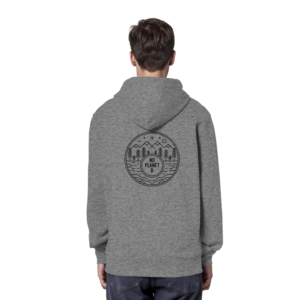 No Planet B – Nature Awareness - Organic Hoodie