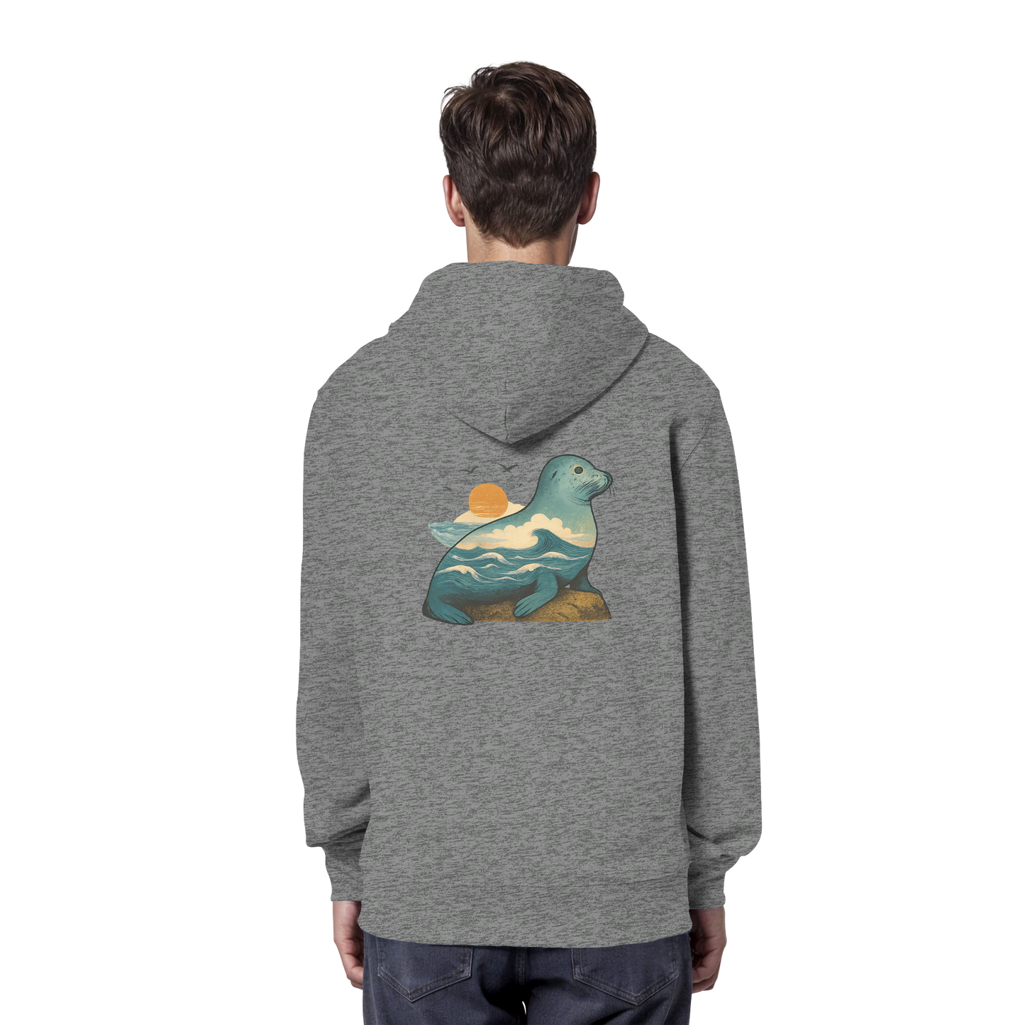 Seehund – Spirit of Balance - Organic Hoodie