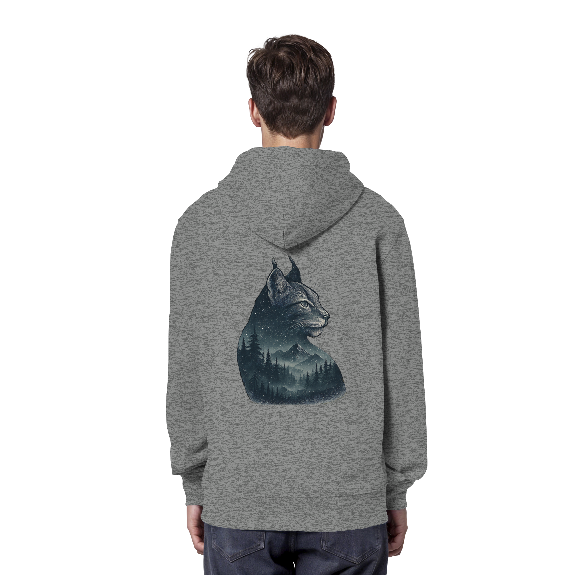 Luchs – Spirit of Mystery - Organic Hoodie