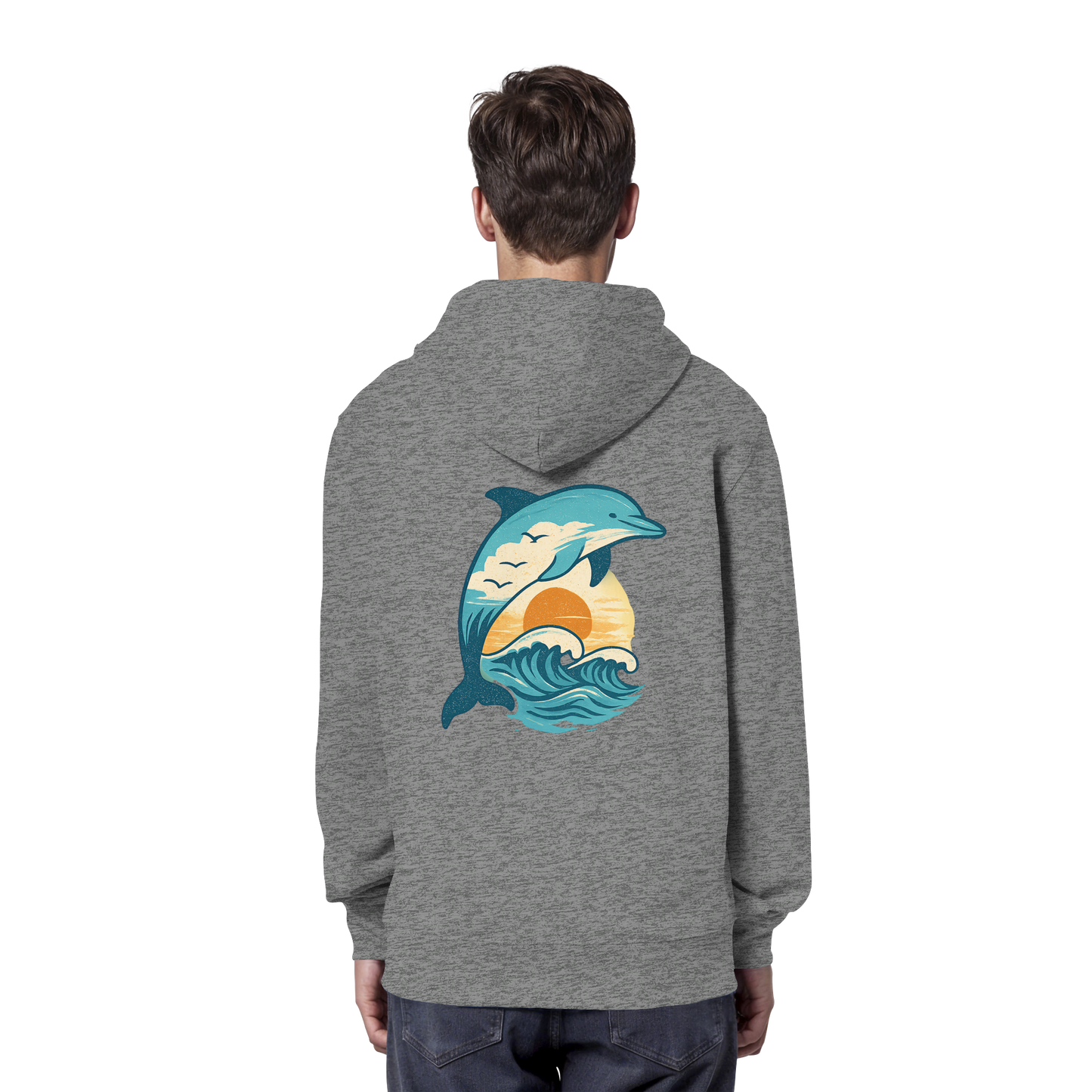 Delfin – Spirit of Joy - Organic Hoodie