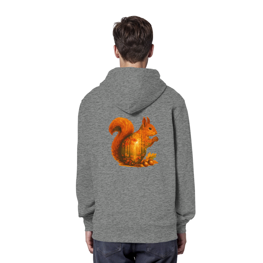 Eichhörnchen – Spirit of Energy - Organic Hoodie