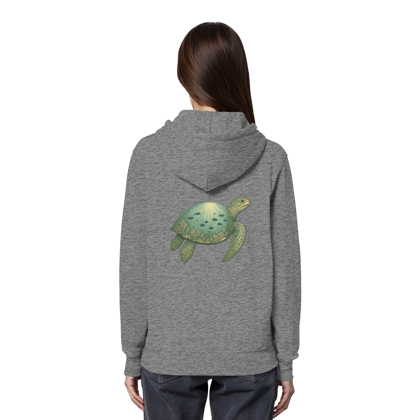 Meeresschildkröte – Spirit of Longevity - Organic Hoodie