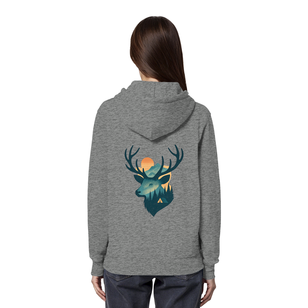 Hirsch – Spirit of Strength - Organic Hoodie
