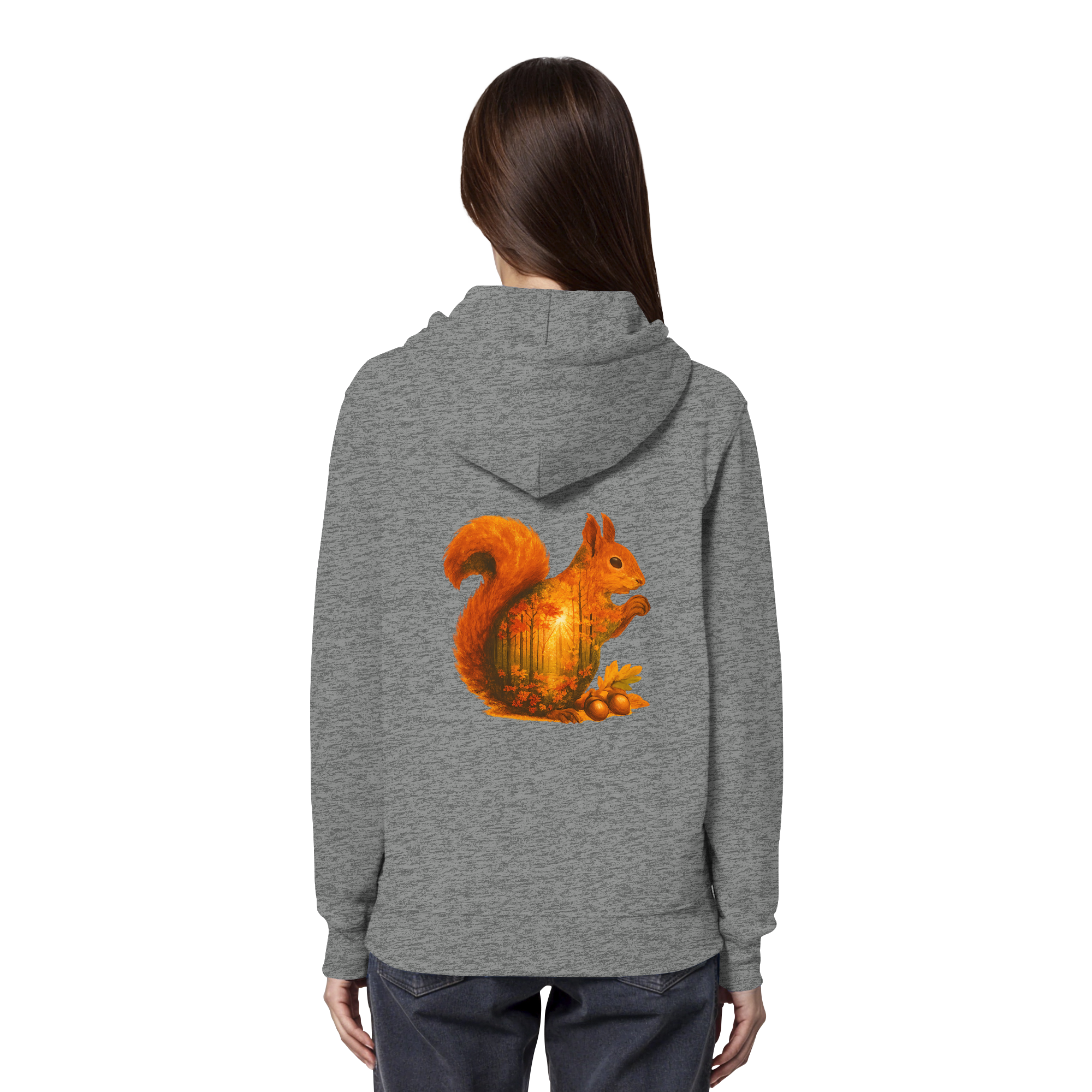 Eichhörnchen – Spirit of Energy - Organic Hoodie