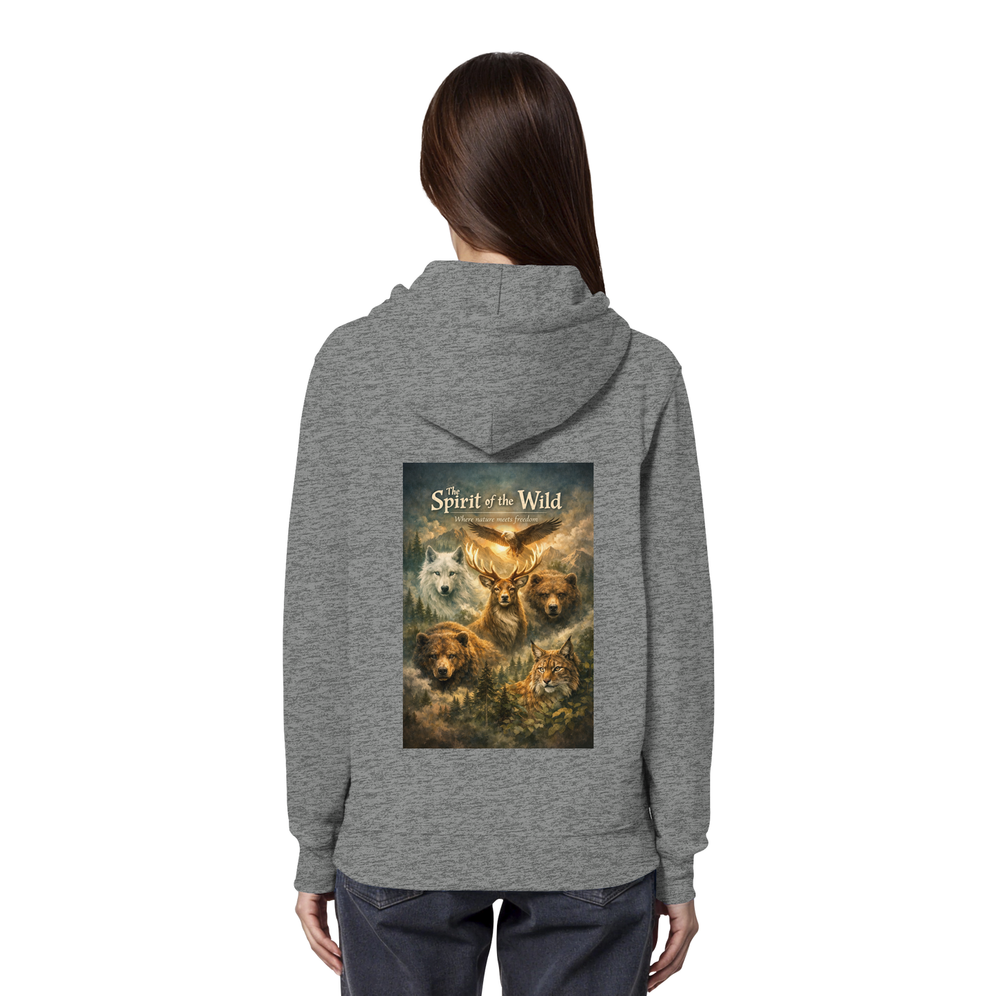 The Spirit of the Wild - Organic Hoodie
