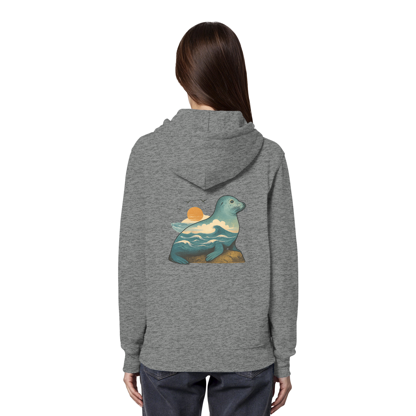 Seehund – Spirit of Balance - Organic Hoodie