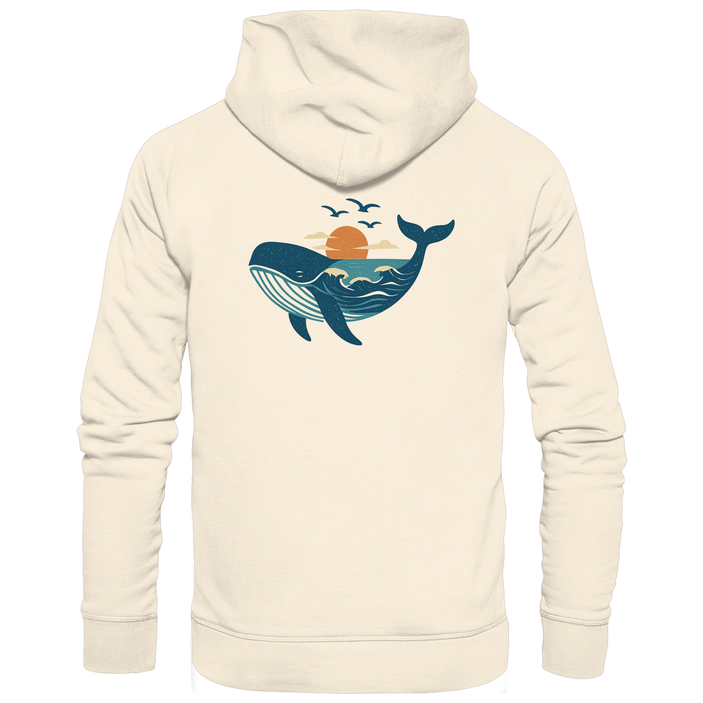 Wal – Spirit of Depth - Organic Hoodie