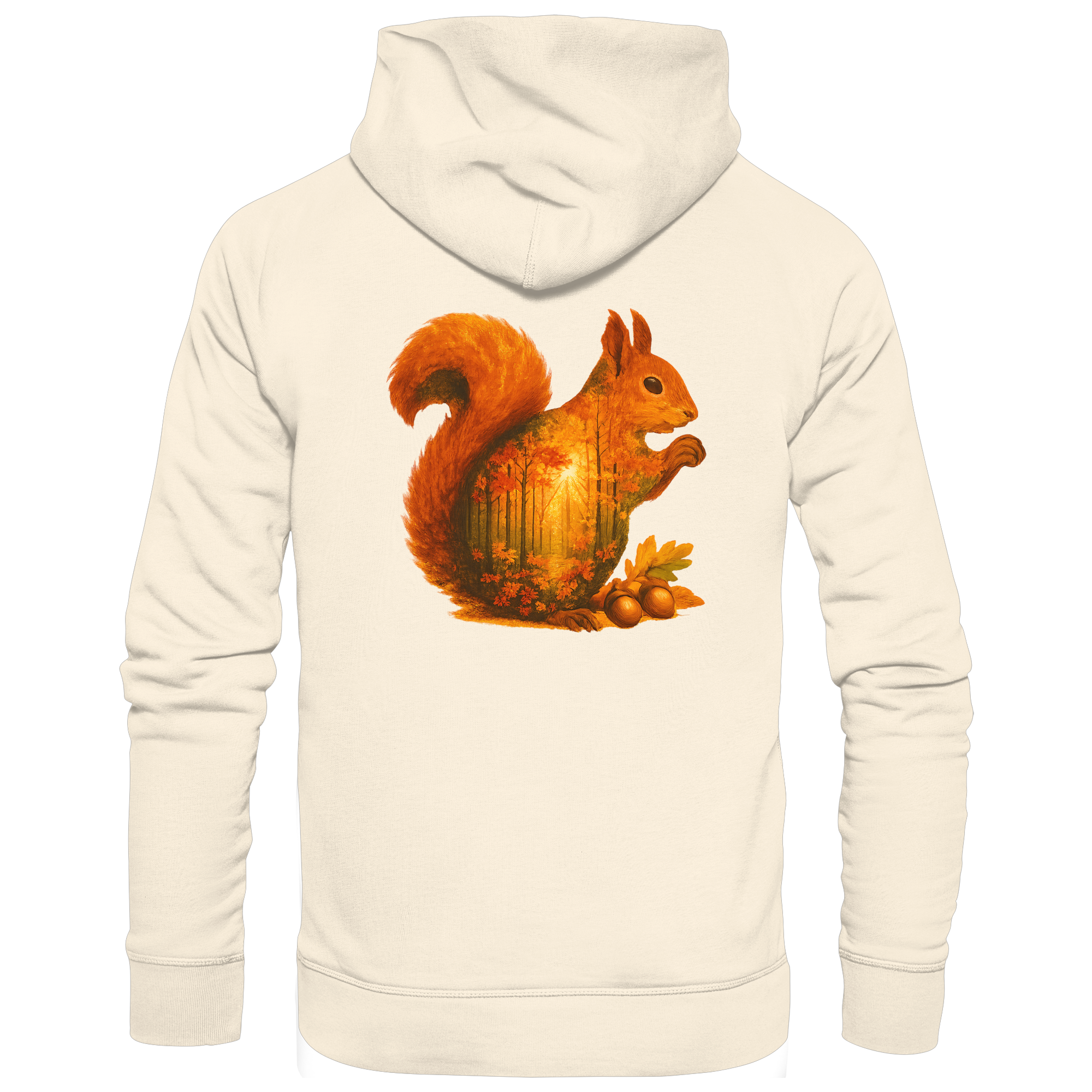 Eichhörnchen – Spirit of Energy - Organic Hoodie