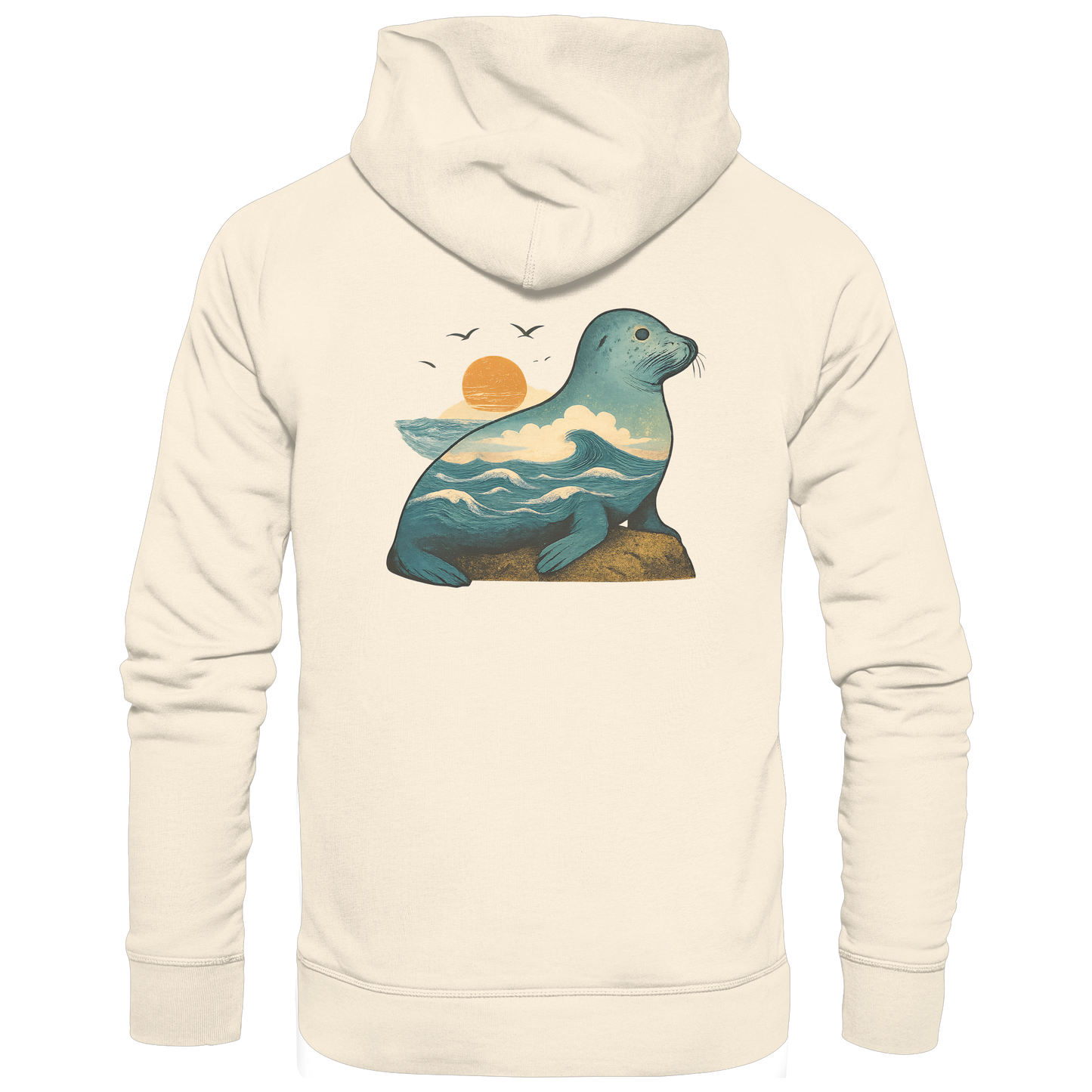 Seehund – Spirit of Balance - Organic Hoodie