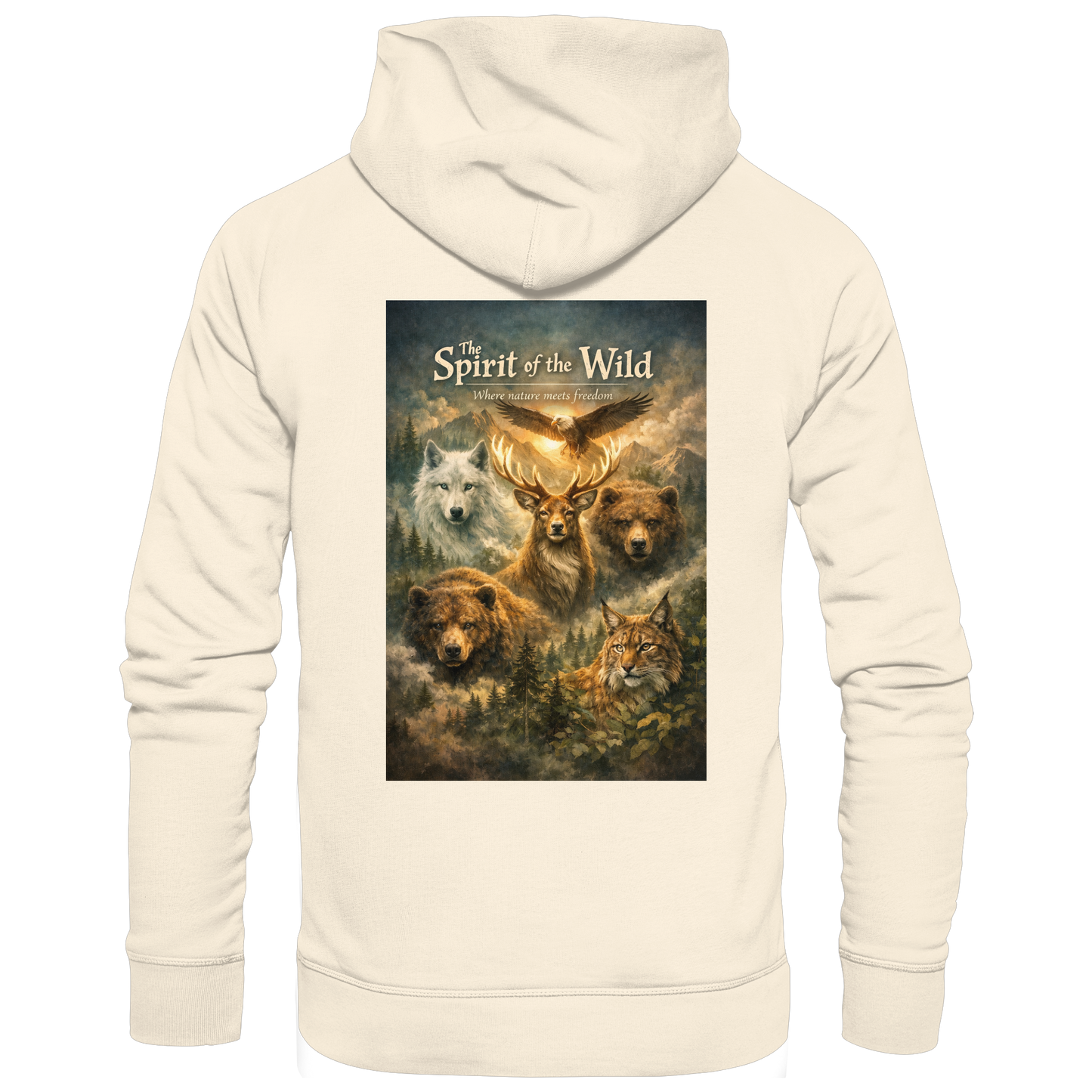 The Spirit of the Wild - Organic Hoodie