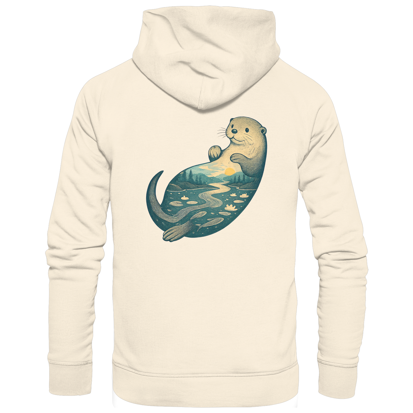 Otter – Spirit of Playfulness - Organic Hoodie