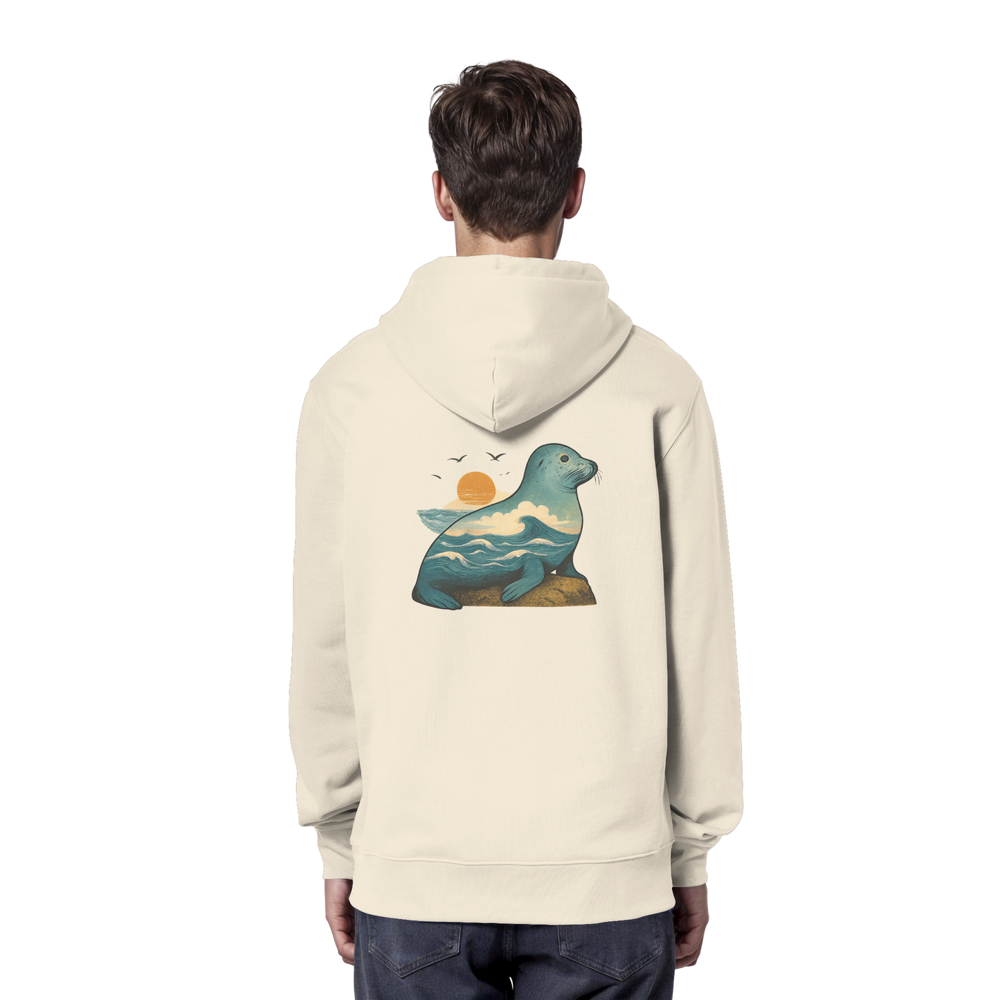 Seehund – Spirit of Balance - Organic Hoodie