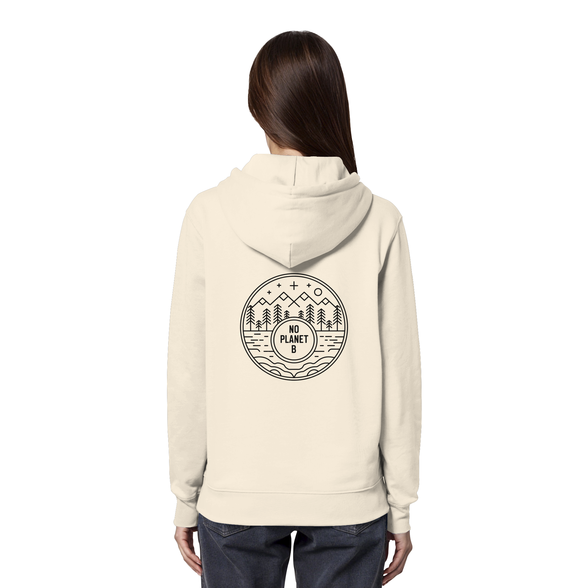 No Planet B – Nature Awareness - Organic Hoodie