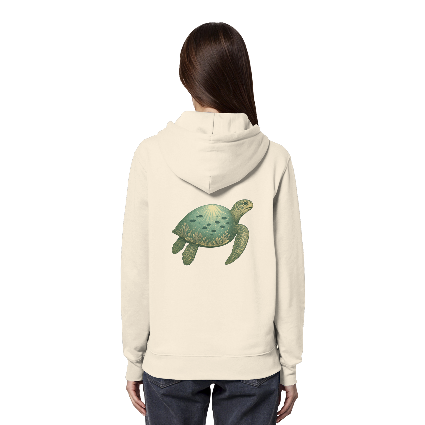 Meeresschildkröte – Spirit of Longevity - Organic Hoodie