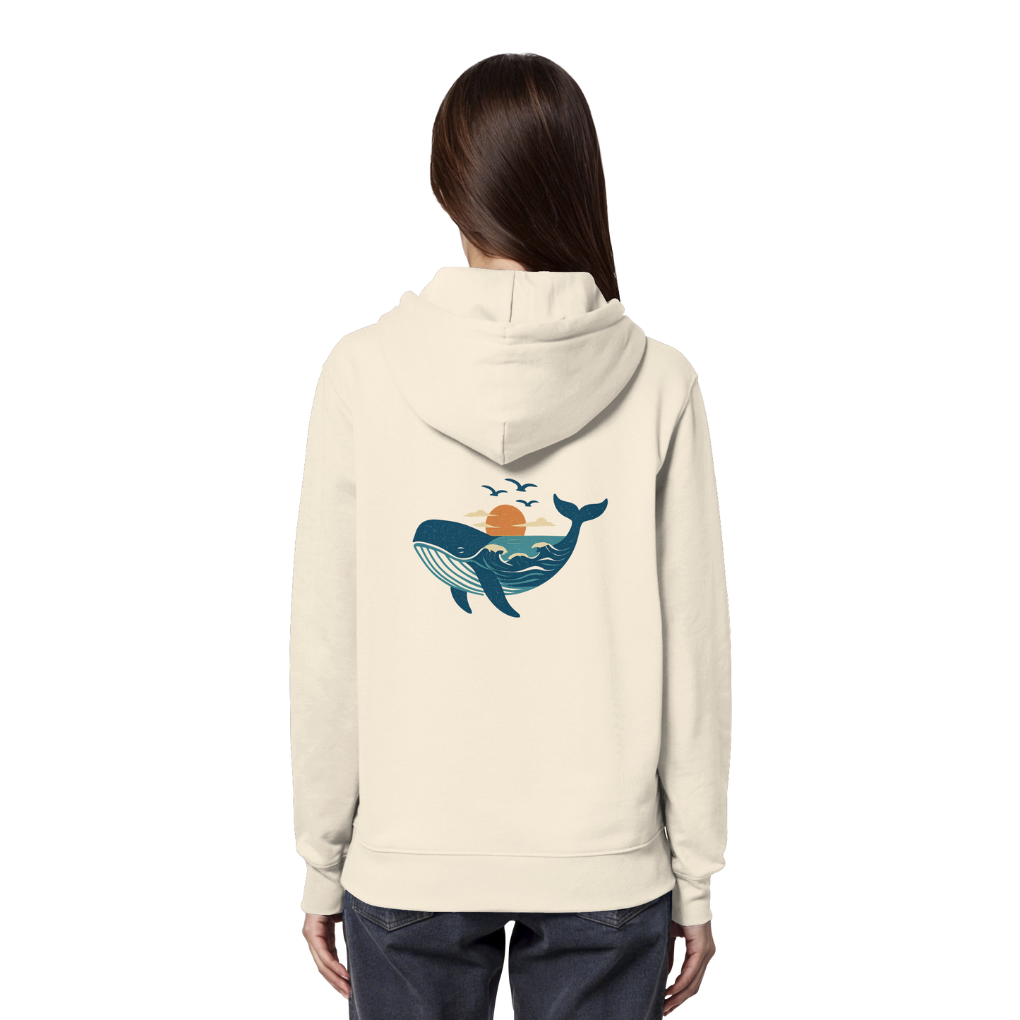 Wal – Spirit of Depth - Organic Hoodie