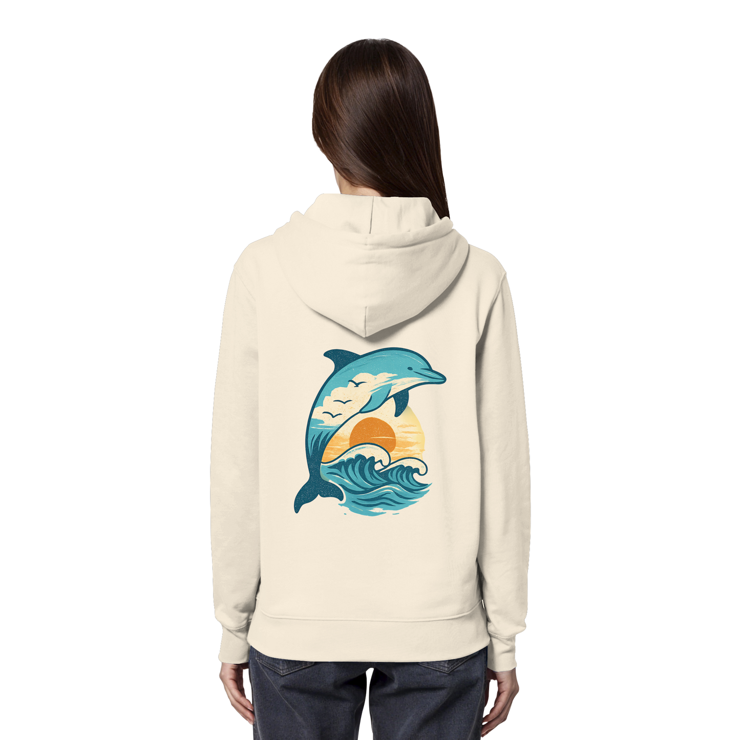 Delfin – Spirit of Joy - Organic Hoodie