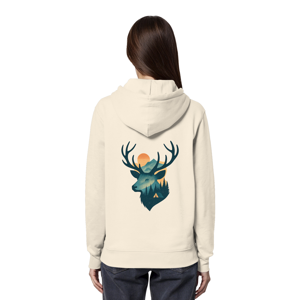 Hirsch – Spirit of Strength - Organic Hoodie