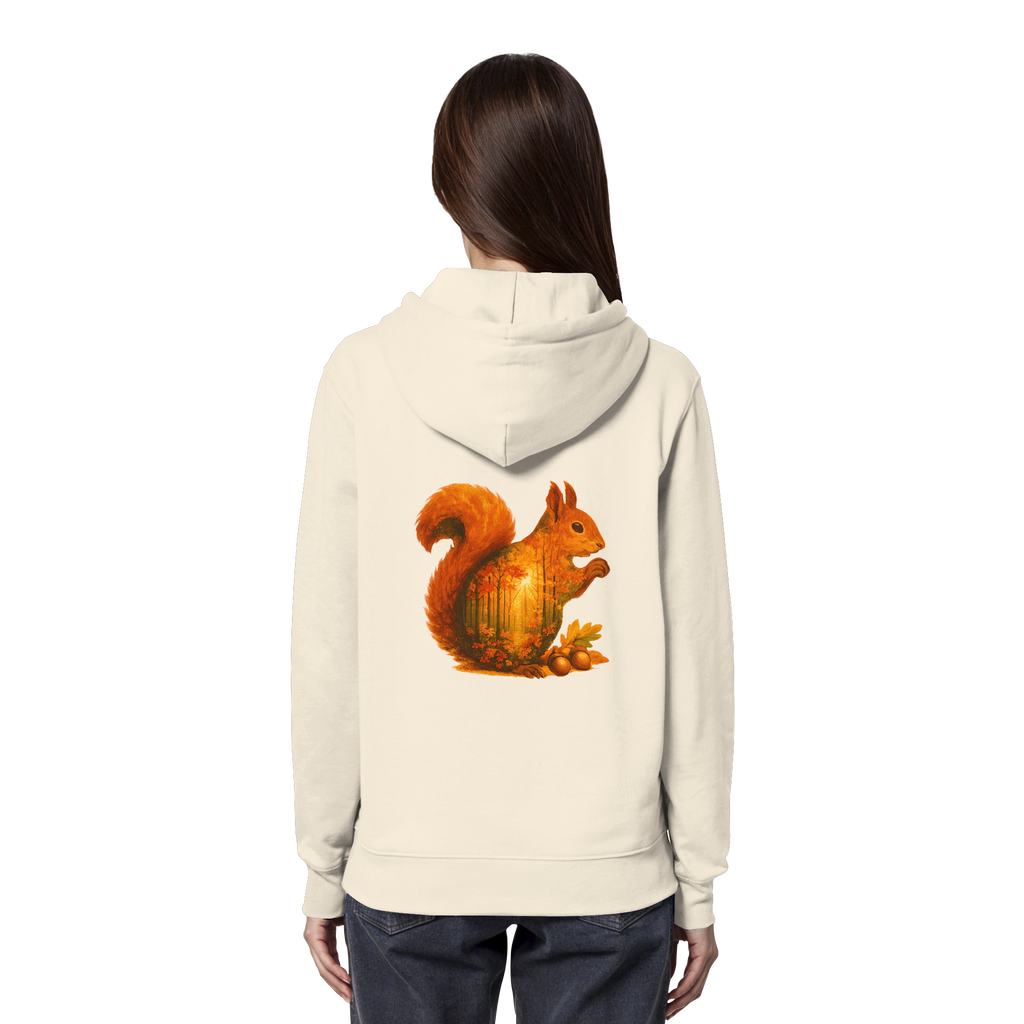 Eichhörnchen – Spirit of Energy - Organic Hoodie