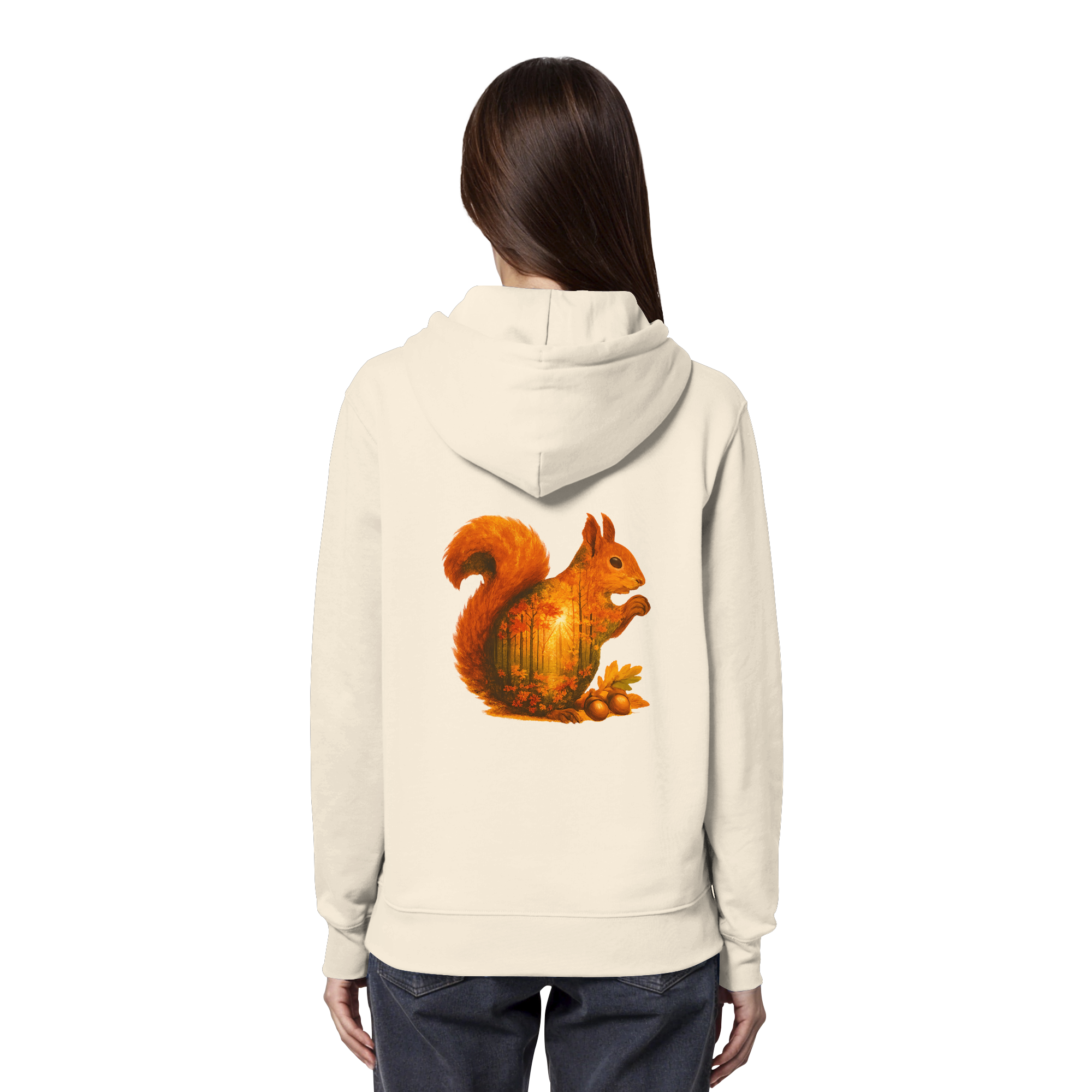 Eichhörnchen – Spirit of Energy - Organic Hoodie