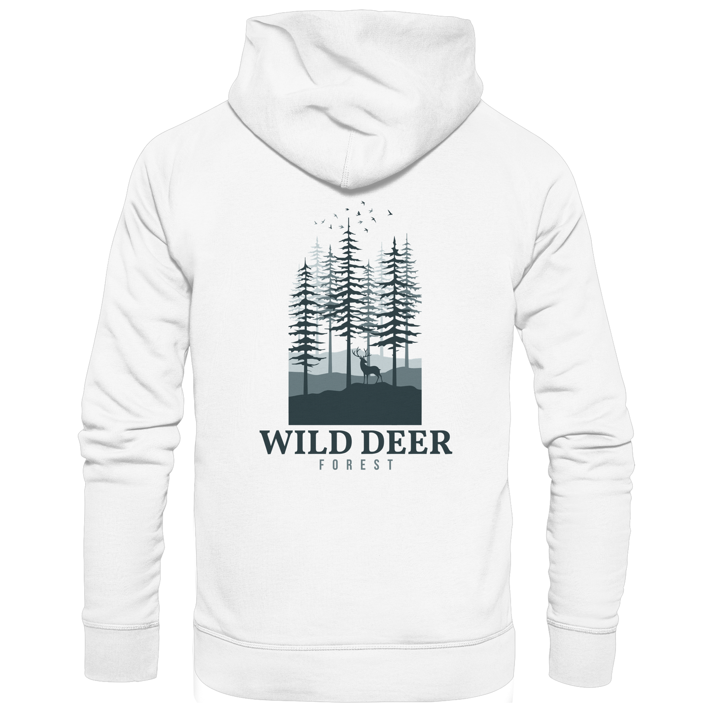 WILD DEER – Forest Edition - Organic Hoodie