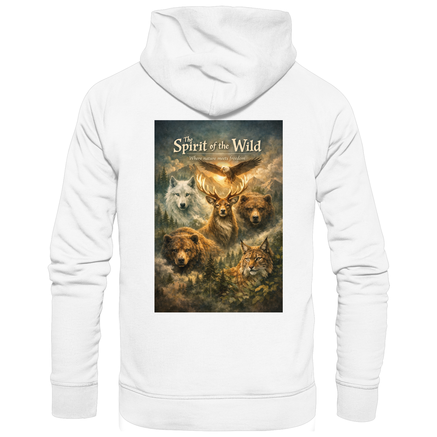 The Spirit of the Wild - Organic Hoodie