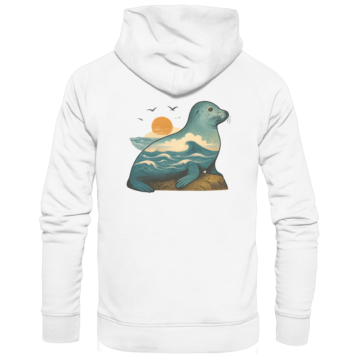 Seehund – Spirit of Balance - Organic Hoodie