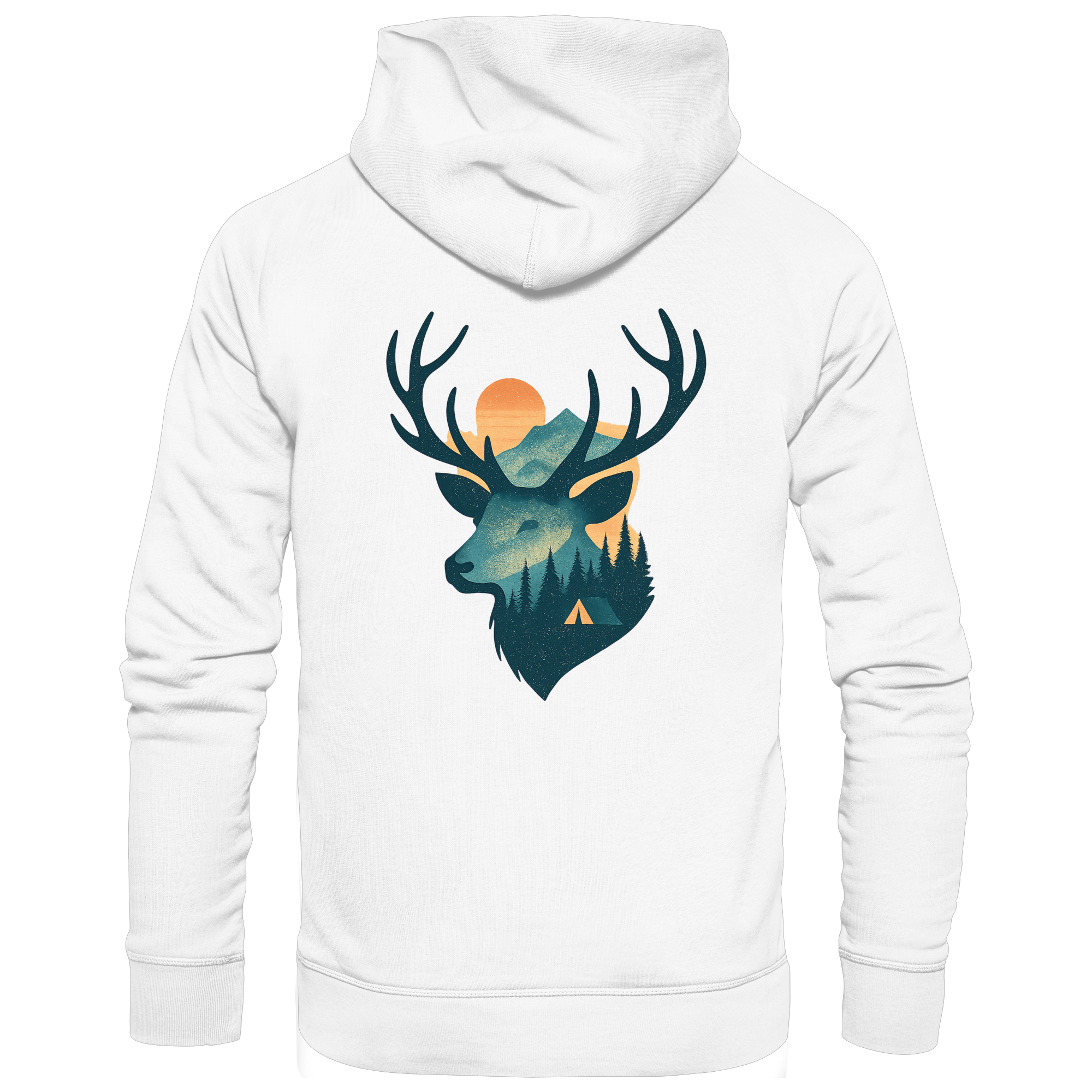 Hirsch – Spirit of Strength - Organic Hoodie