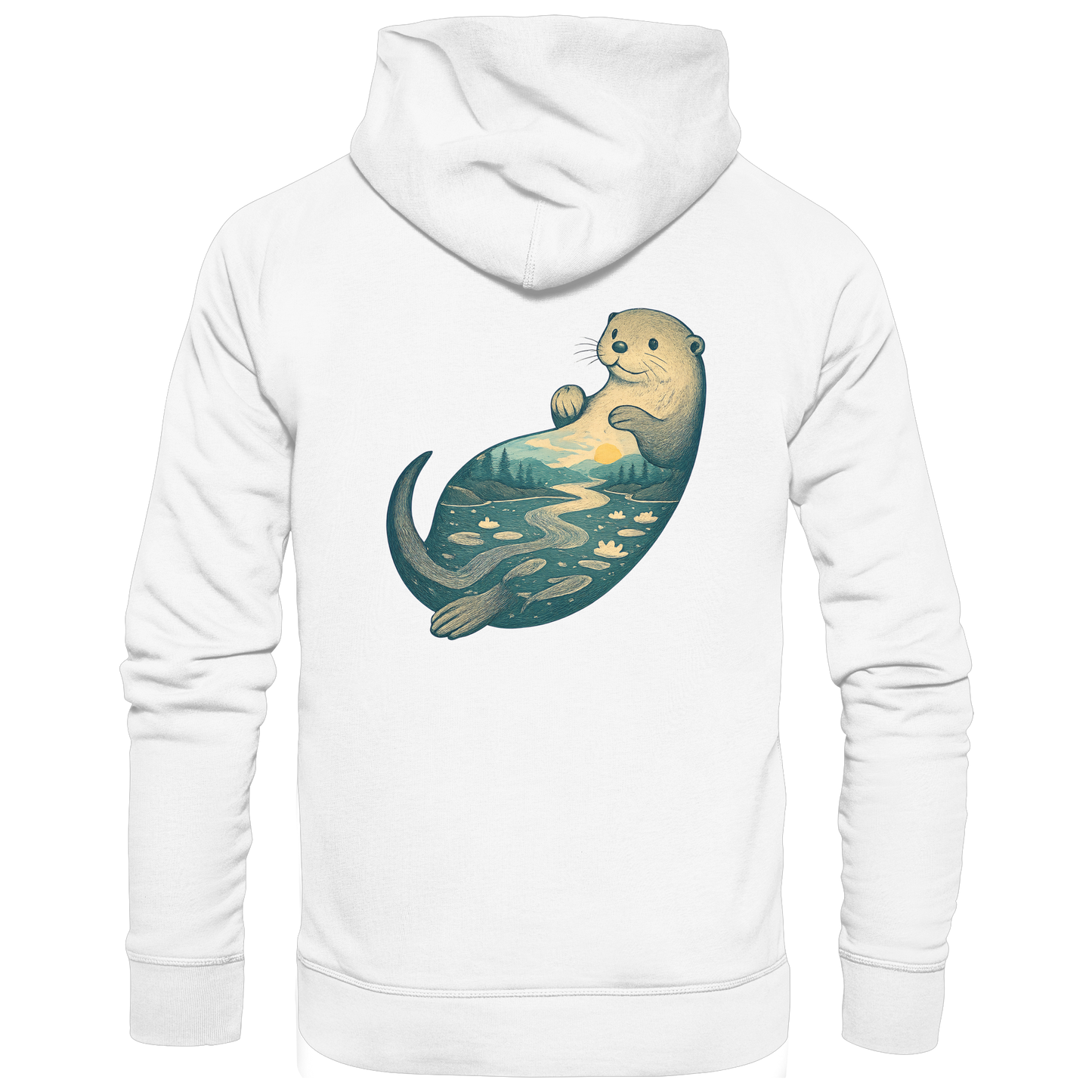 Otter – Spirit of Playfulness - Organic Hoodie