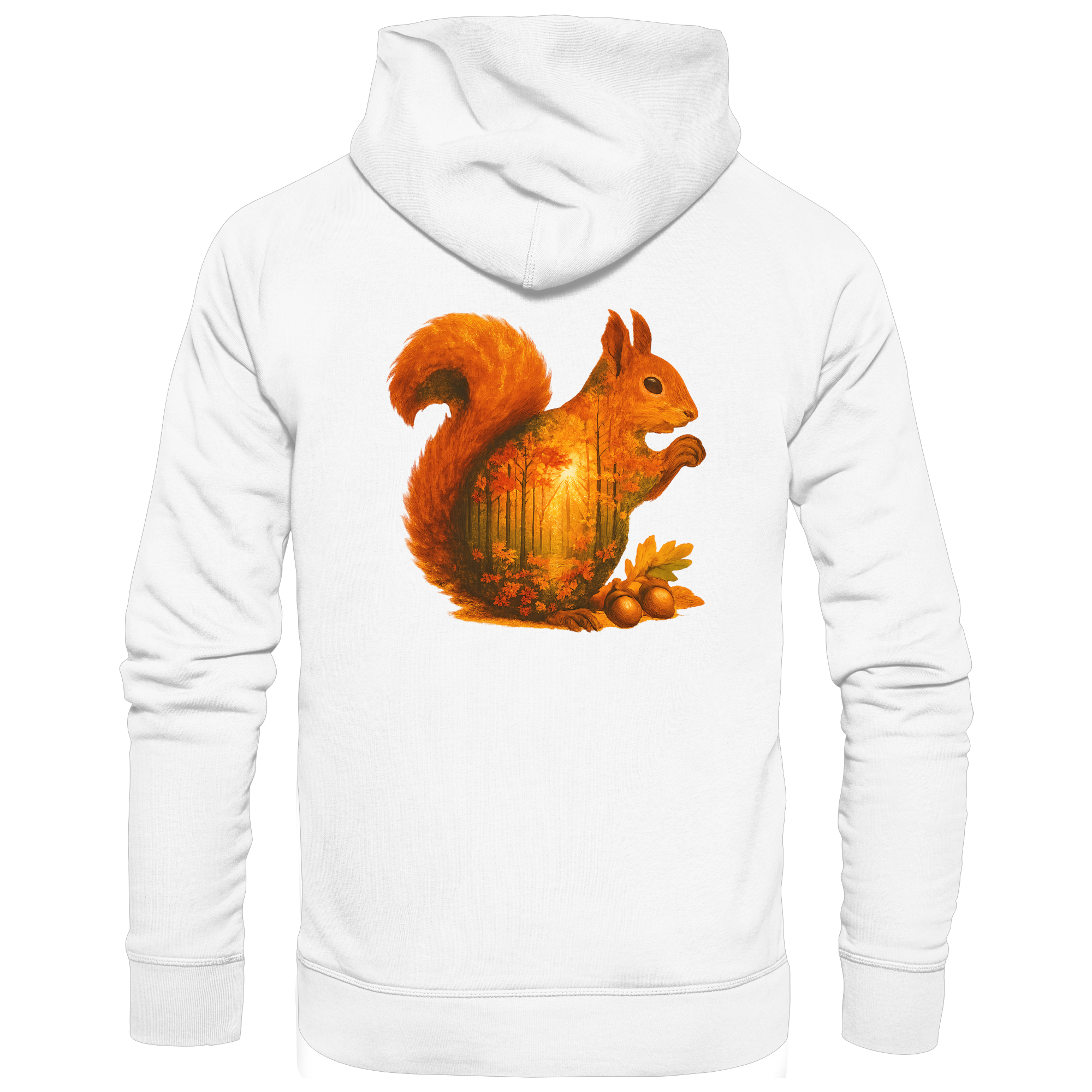 Eichhörnchen – Spirit of Energy - Organic Hoodie