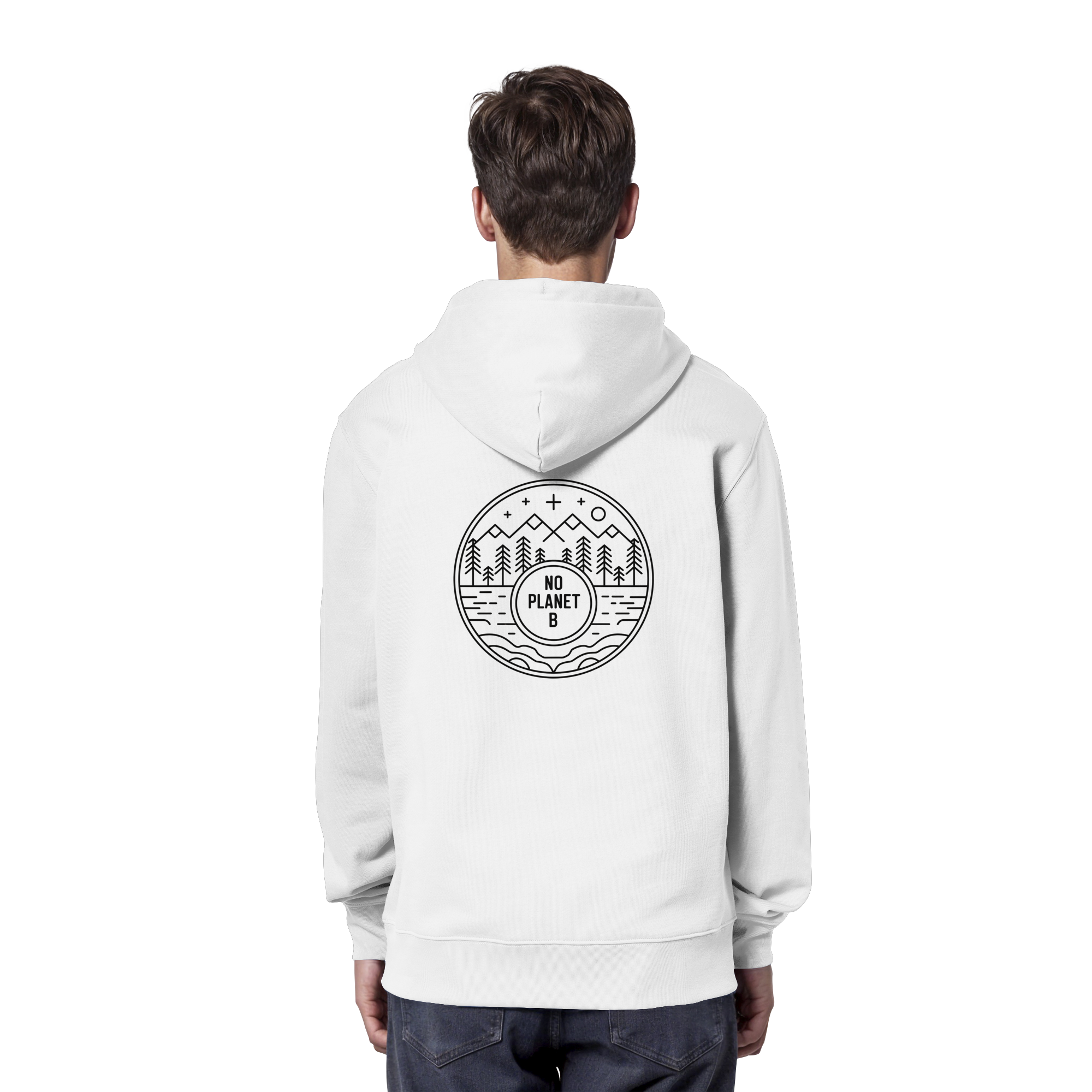 No Planet B – Nature Awareness - Organic Hoodie