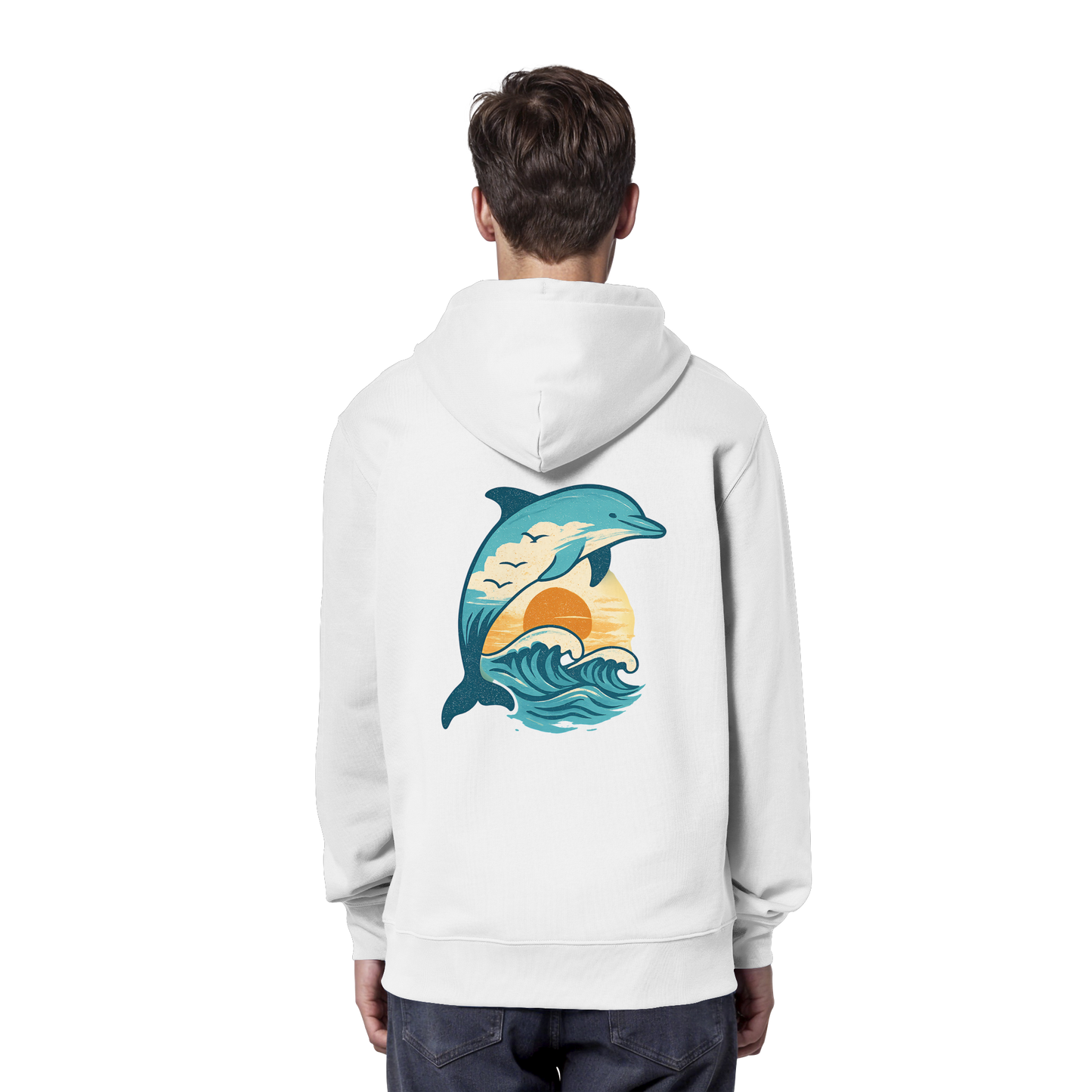 Delfin – Spirit of Joy - Organic Hoodie
