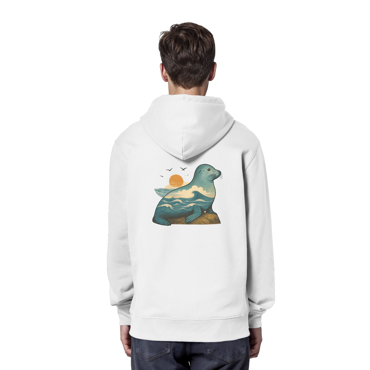 Seehund – Spirit of Balance - Organic Hoodie