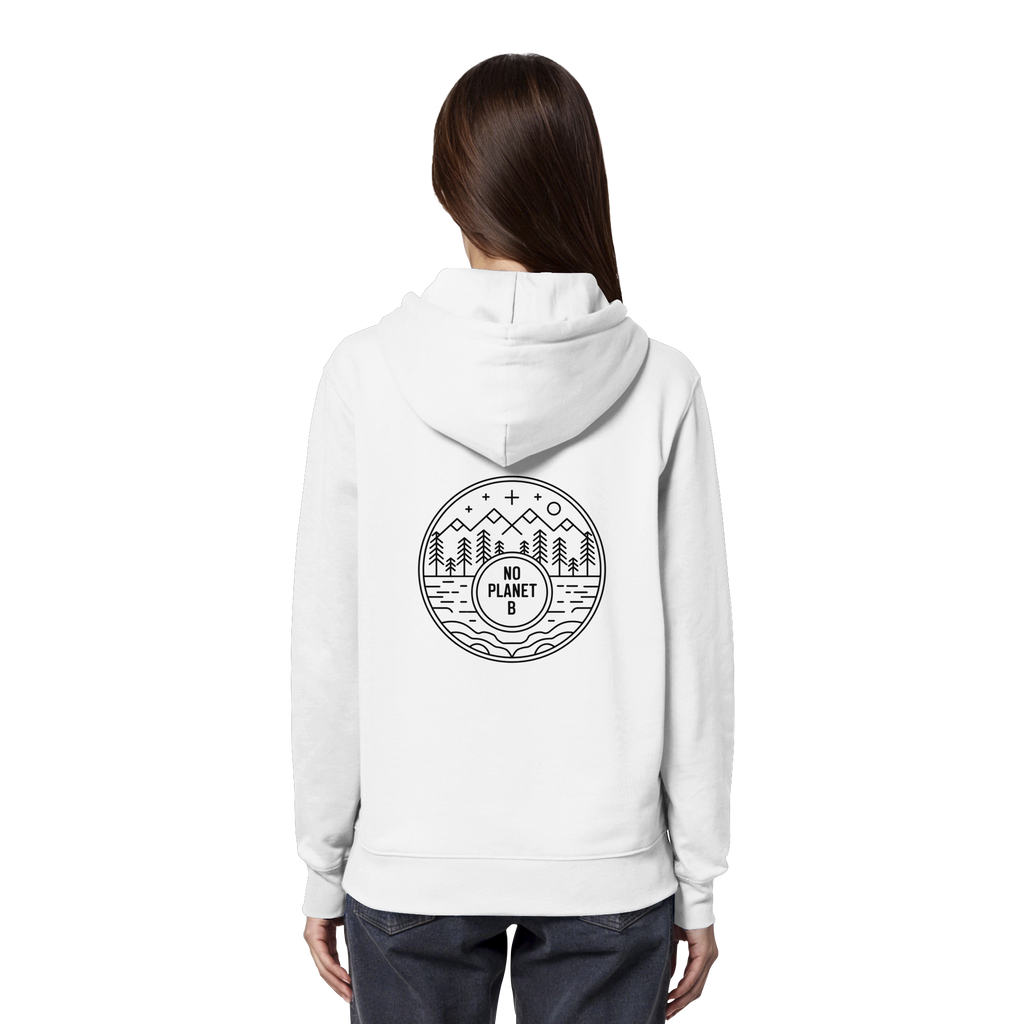 No Planet B – Nature Awareness - Organic Hoodie