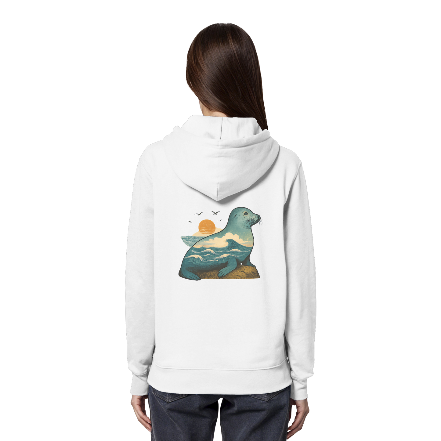 Seehund – Spirit of Balance - Organic Hoodie