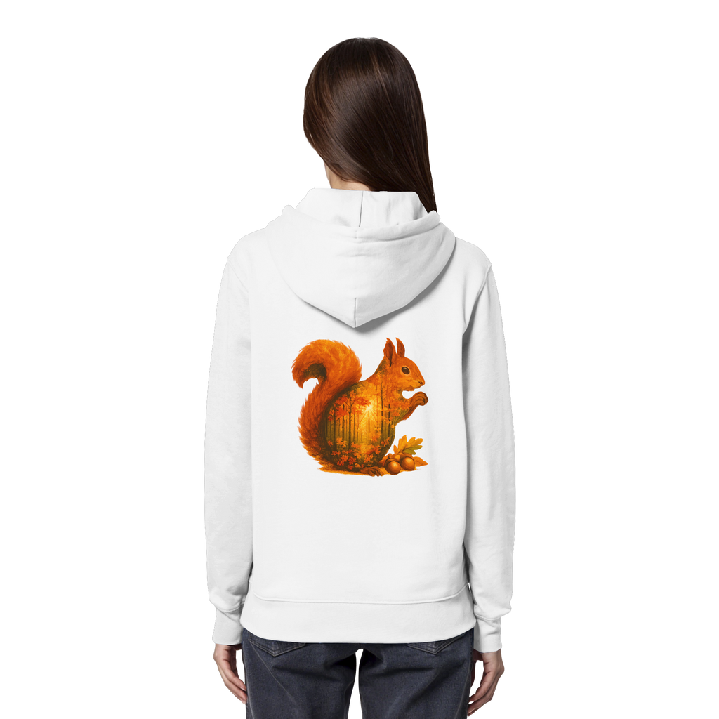 Eichhörnchen – Spirit of Energy - Organic Hoodie