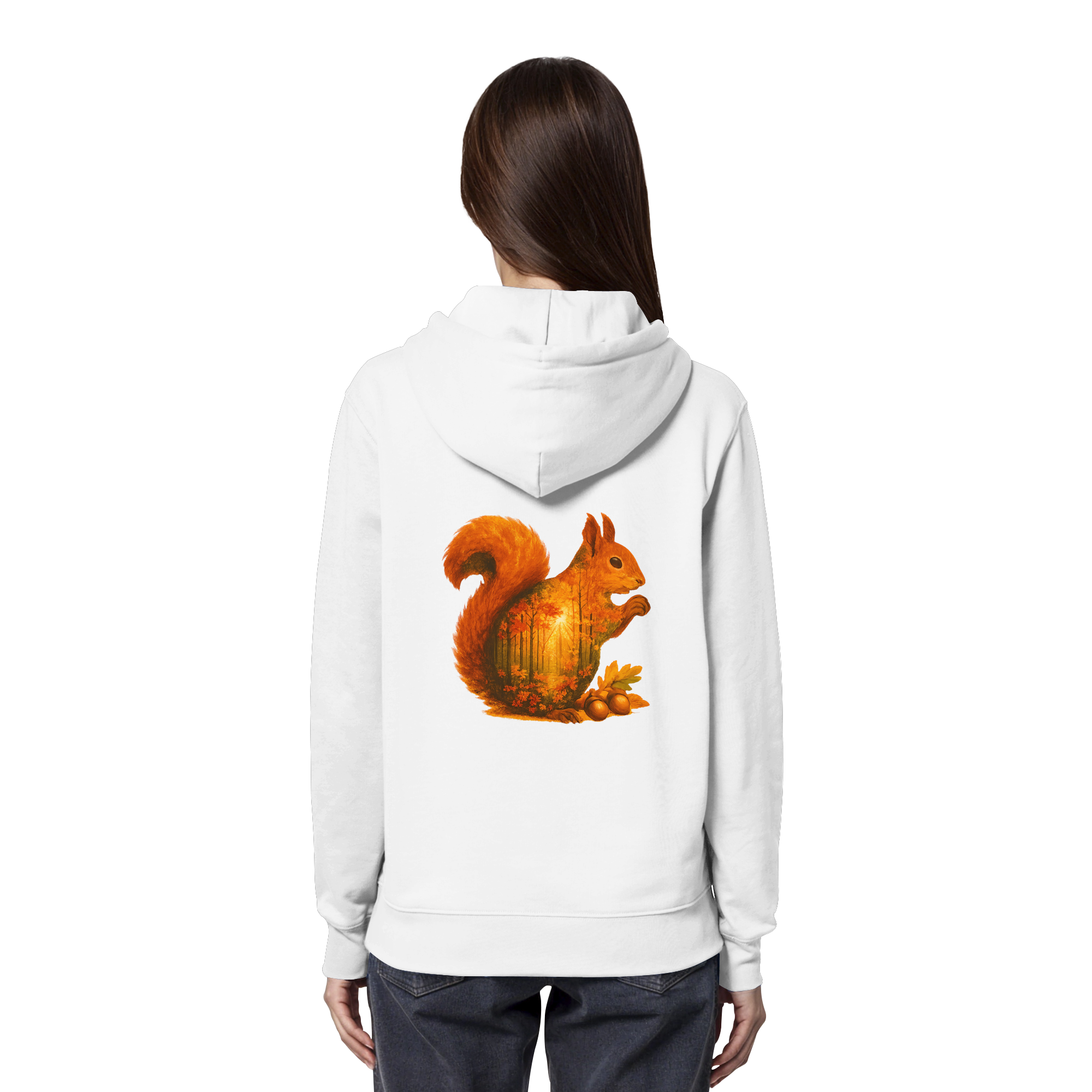 Eichhörnchen – Spirit of Energy - Organic Hoodie