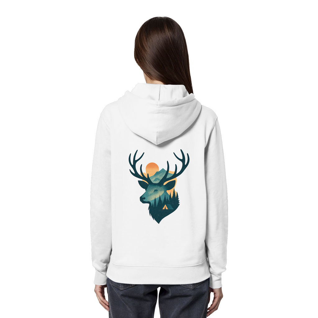 Hirsch – Spirit of Strength - Organic Hoodie