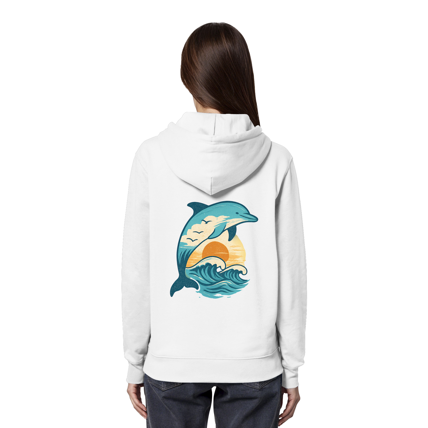 Delfin – Spirit of Joy - Organic Hoodie
