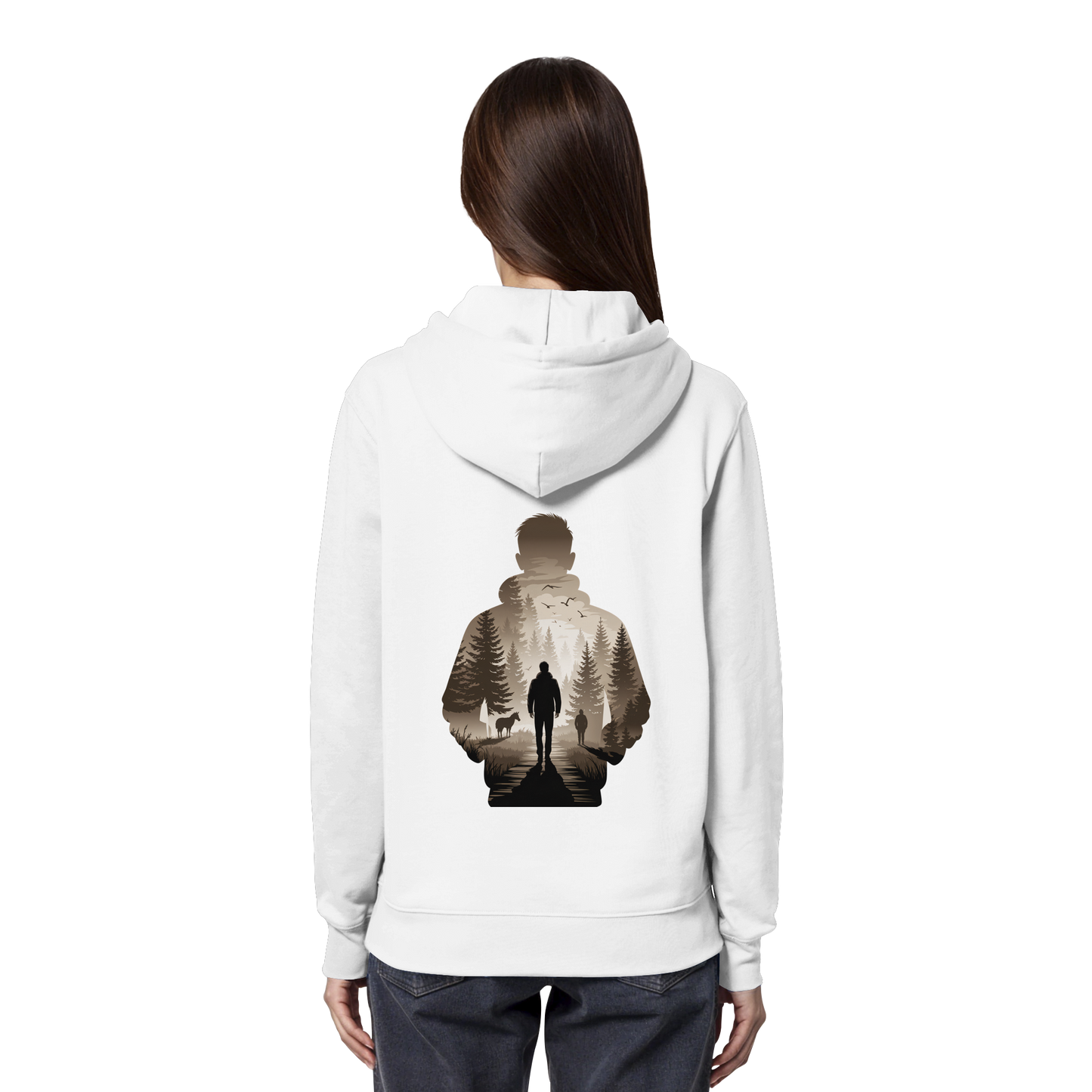 Into the Wild Within - Organic Hoodie