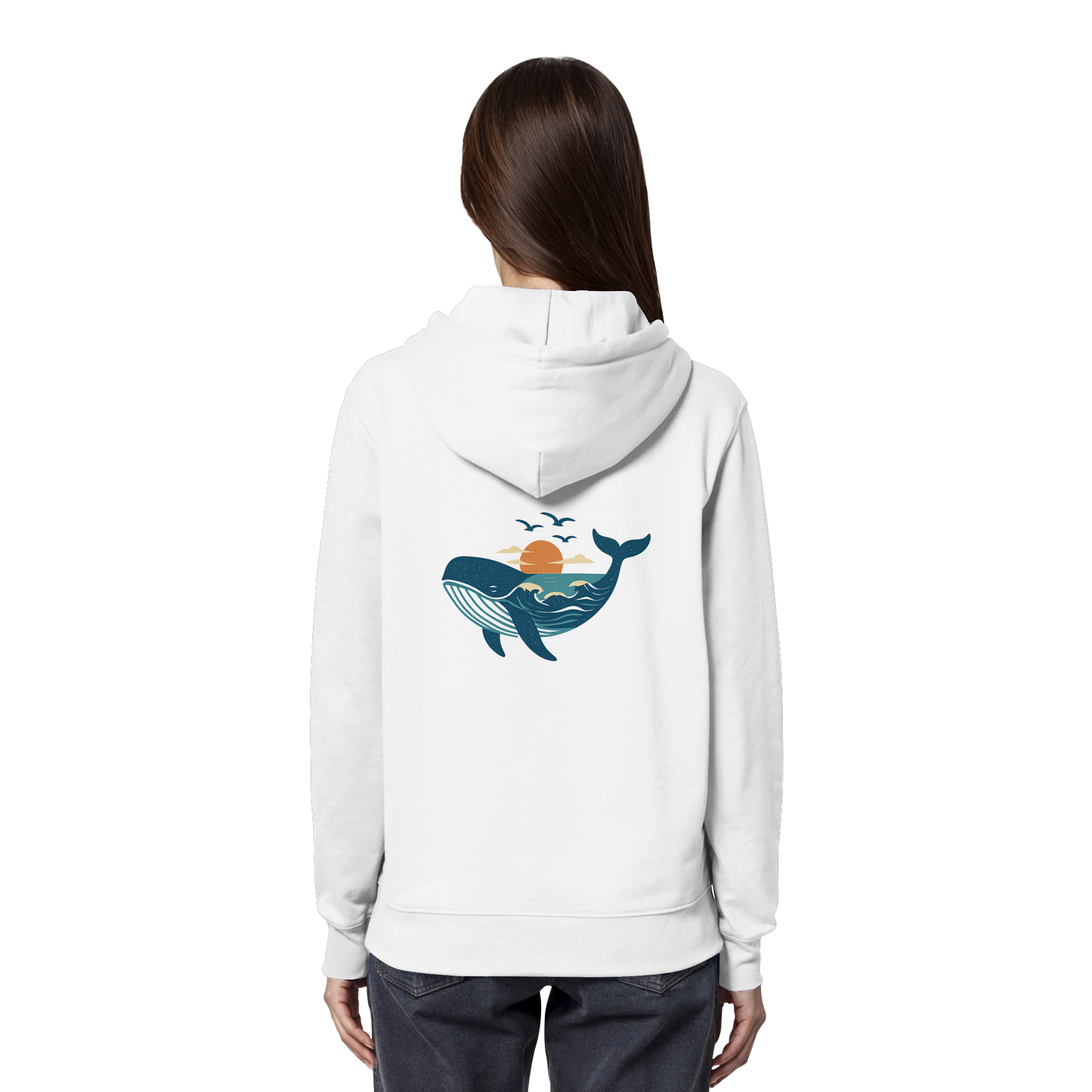 Wal – Spirit of Depth - Organic Hoodie