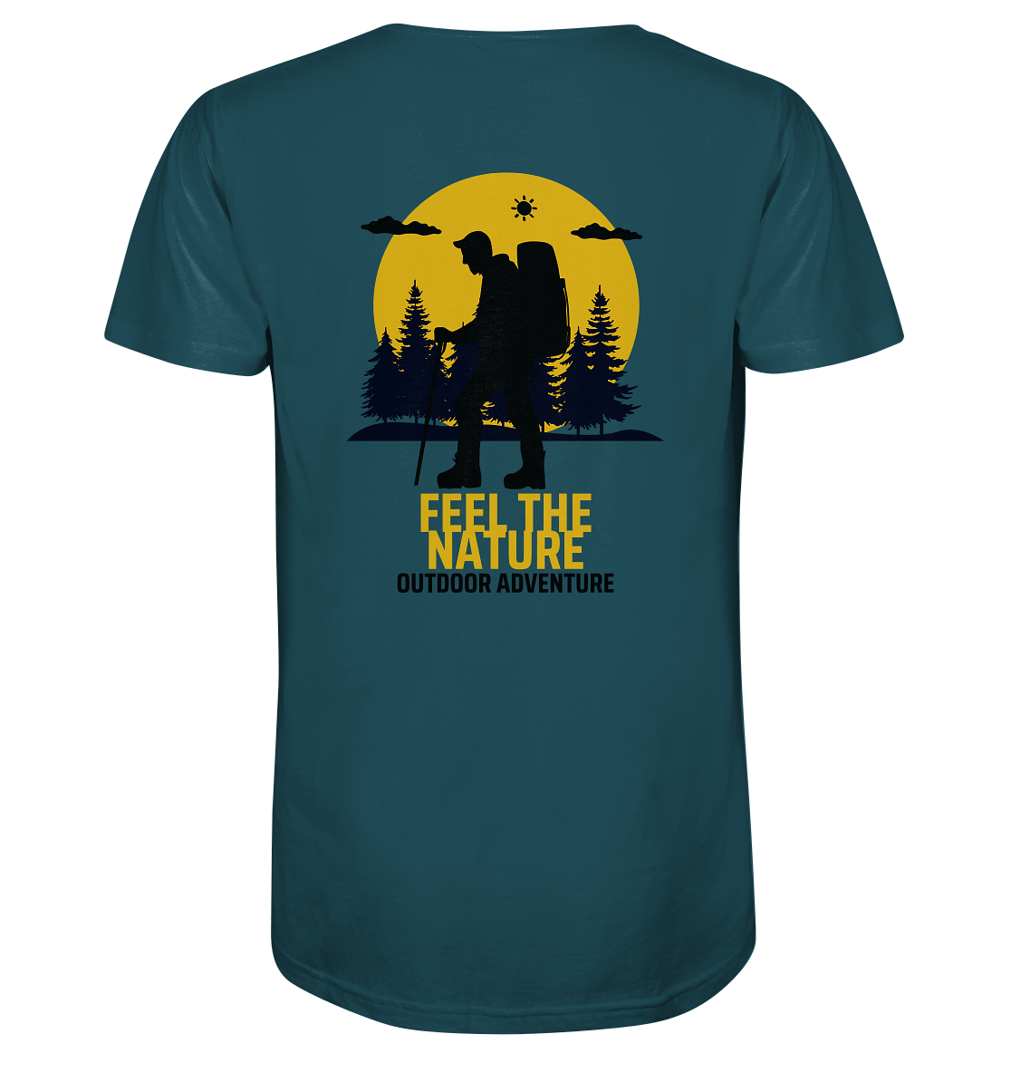FEEL THE NATURE – Outdoor Adventure - Organic Shirt